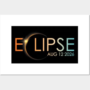 Solar Eclipse 2026 | Total Solar Eclipse 2026 Posters and Art